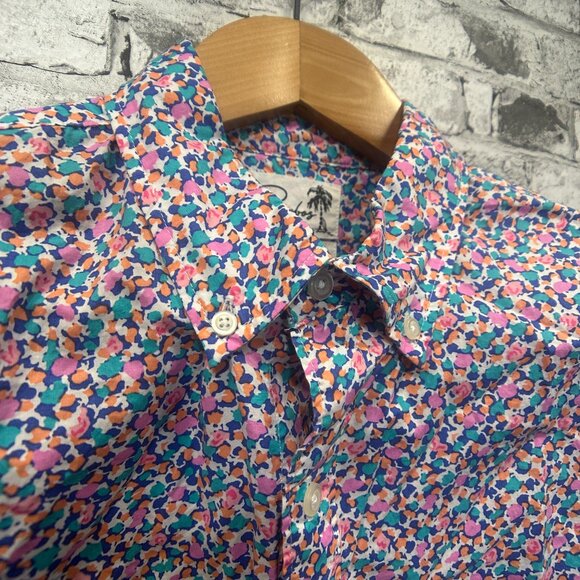 EUC Bonobos Men's Jersey Riviera Short Sleeve Shirt Size L - Picture 4 of 14